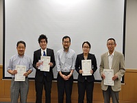 平成23年度　歯学会優秀研究奨励賞　受賞者